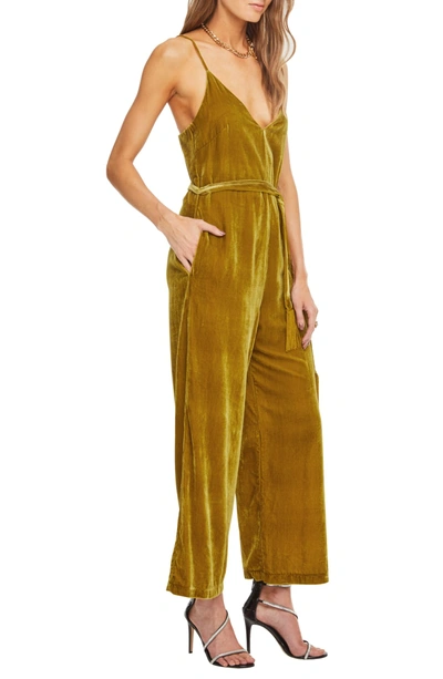 Shop Astr Hey Hey Hey Jumpsuit In Gold