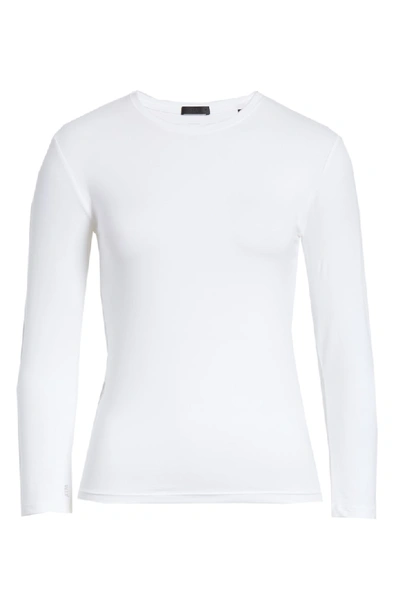 Shop Atm Anthony Thomas Melillo Pima Cotton Tee In White