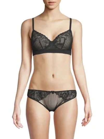 Shop Addiction Nouvelle Lingerie Pop Rocks Lace Underwire Bra In Black