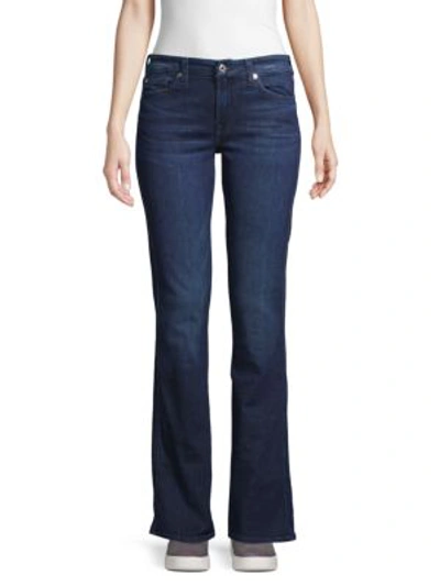 Shop 7 For All Mankind Kimmie Bootcut Jeans In Dusky Blue