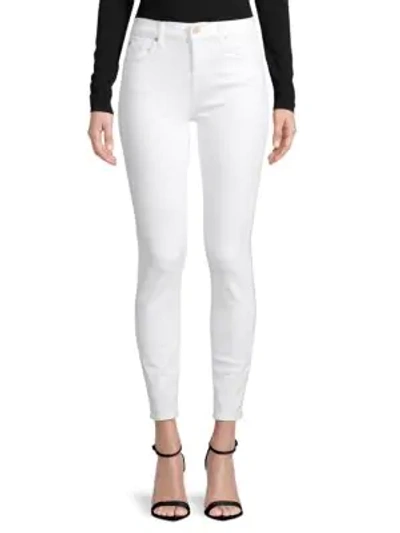 Shop 7 For All Mankind Classic Skinny Jeans In White