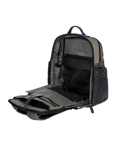 Shop Bric's Monza Business Backpack In Grey/black