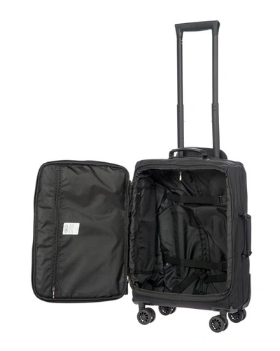 Shop Bric's X-travel 21" Carry-on Spinner Luggage In Black
