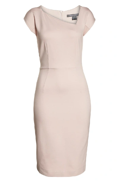 Shop French Connection Lula Sheath Dress In Capri Blush