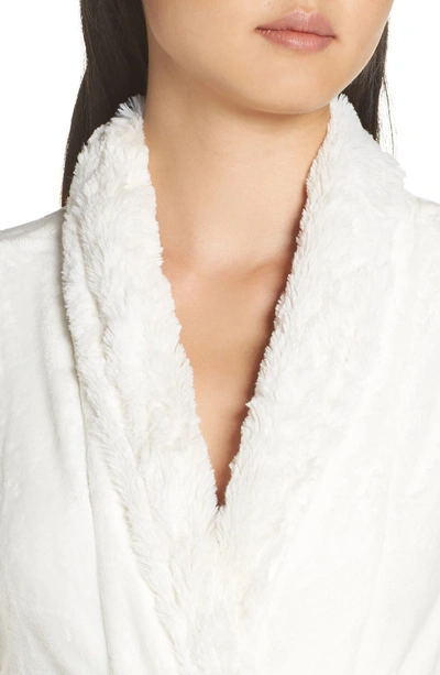 Shop Pj Salvage Luxe Faux Fur Robe In Natural