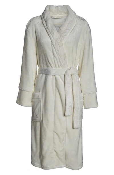 Shop Pj Salvage Luxe Faux Fur Robe In Natural