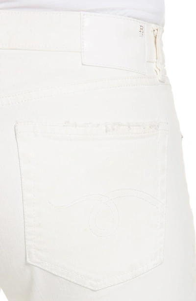 Shop R13 Allison Distressed Skinny Jeans In Garret White