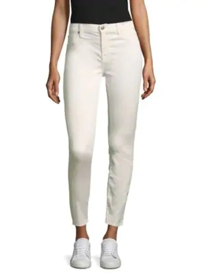 Shop 7 For All Mankind Skinny Ankle Jeans In Pearl