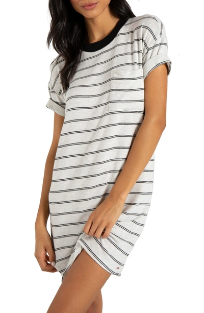 Shop N:philanthropy Cortez T-shirt Dress In Black Stripe