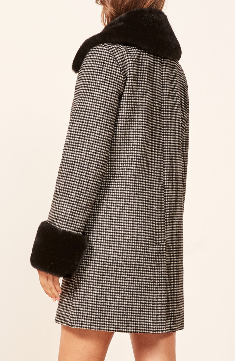 reformation lucille coat