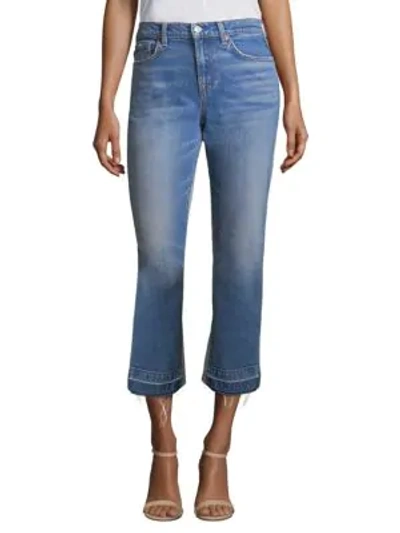 Shop 7 For All Mankind Kiki Cropped Jeans In Desert Oasis