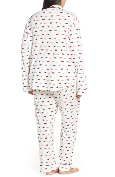 Pj Salvage Give Love Pajamas In Ivory