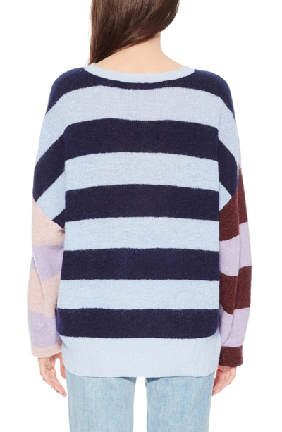 Shop Parker Mila Mixed Stripe Sweater In Multi