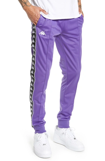 Purple kappa sweatpants hot sale