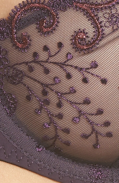 Shop Simone Perele 'delice' Underwire Demi Bra In Hypnotic Purple