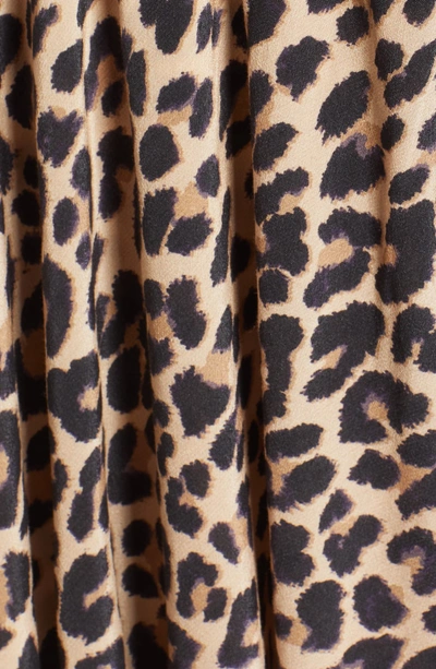 Shop Zadig & Voltaire Rooka Leopard Print Dress In Naturel