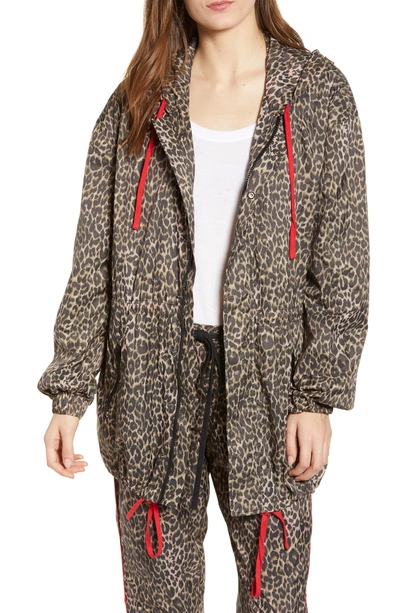 Shop Pam & Gela Leopard Print Jacket