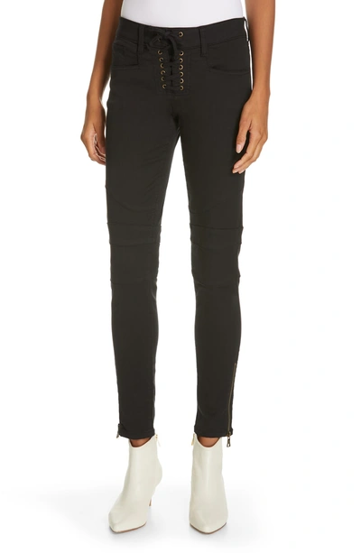 Shop Joie Adorea Skinny Pants In Caviar