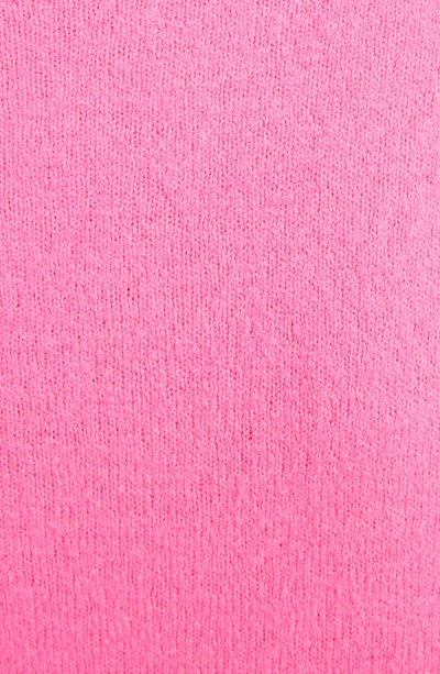 Shop Acne Studios Nalon Wool Sweater In Bright Pink
