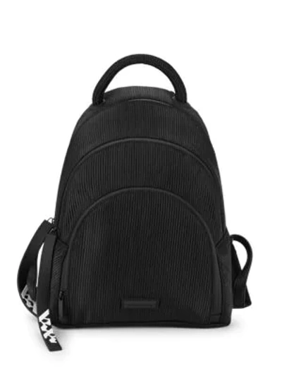 Shop Kendall + Kylie Sloane Textured Dome Backpack In Black