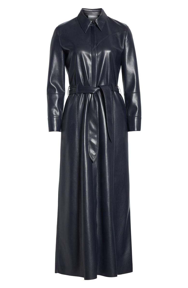 Leather Maxi Dress