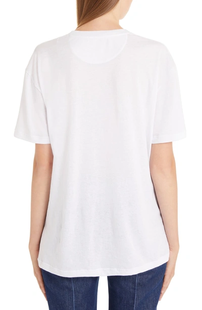 Shop Valentino Bandana Print Tee In Bianco