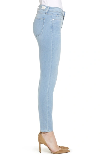 Shop Paige Transcend Vintage - Verdugo Ankle Skinny Jeans In Elio