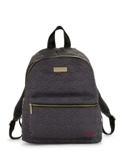 Shop Peace Love World Star-quilted Backpack In Pewter