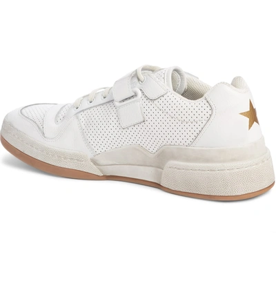 Shop Saint Laurent Jeddo Sneaker In White/ Multi