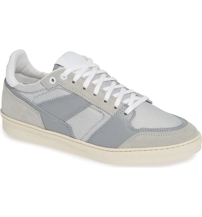Shop Ami Alexandre Mattiussi Low Top Sneaker In Grey