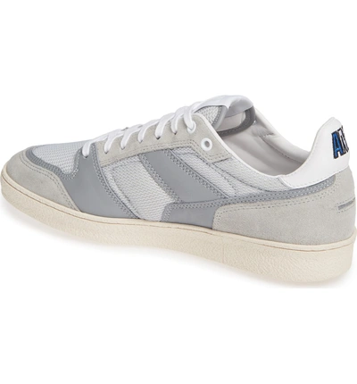 Shop Ami Alexandre Mattiussi Low Top Sneaker In Grey