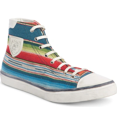 Shop Saint Laurent Bedford Sneaker In White/ Multi