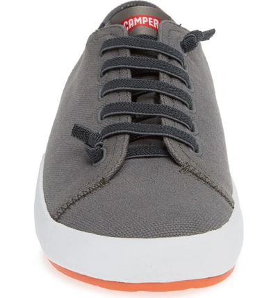 Shop Camper Peu Rambla Sneaker In Medium Grey Fabric