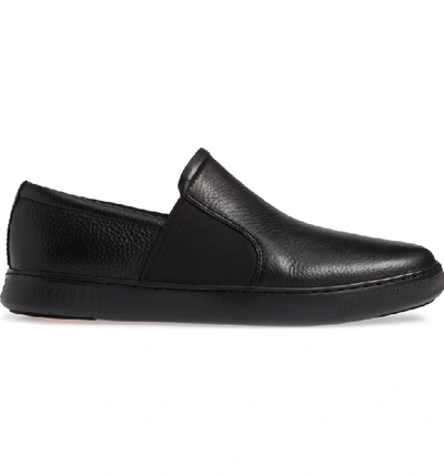 Shop Fitflop Collins Slip-on Sneaker In Black