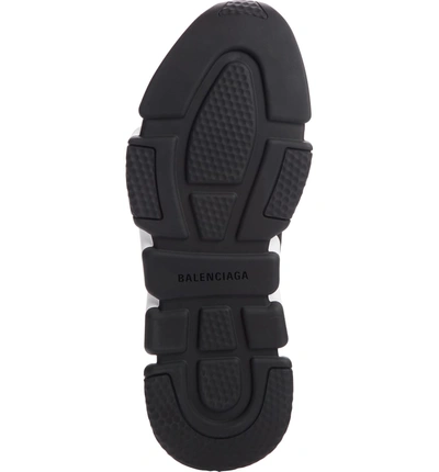 Shop Balenciaga Speed Sock Slip-on In Black/ White