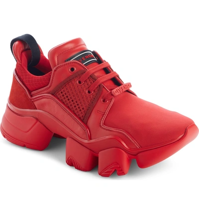 Shop Givenchy Jaw Sneaker In Red