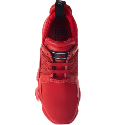 Shop Givenchy Jaw Sneaker In Red