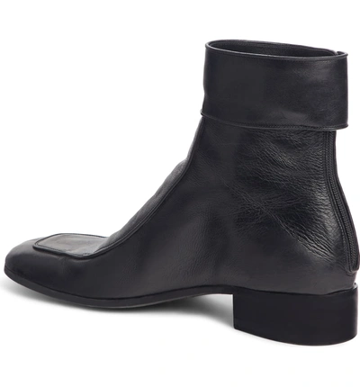 Shop Saint Laurent Miles Zip Boot In Nero