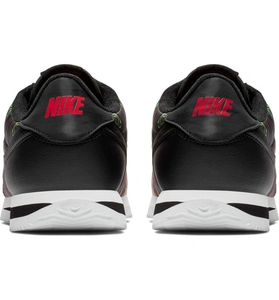 Shop Nike Cortez Sneaker In Black/ Red Orbit/ Summit White