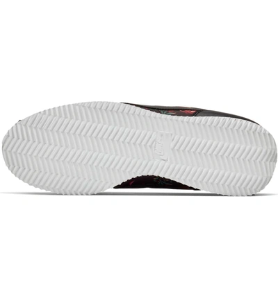 Shop Nike Cortez Sneaker In Black/ Red Orbit/ Summit White