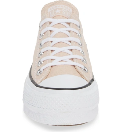 Shop Converse Chuck Taylor All Star Platform Sneaker In Particle Beige/ White/ Black