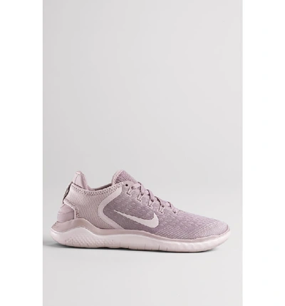 Shop Nike Free Rn 2018 Running Shoe In Wolf Grey/ White