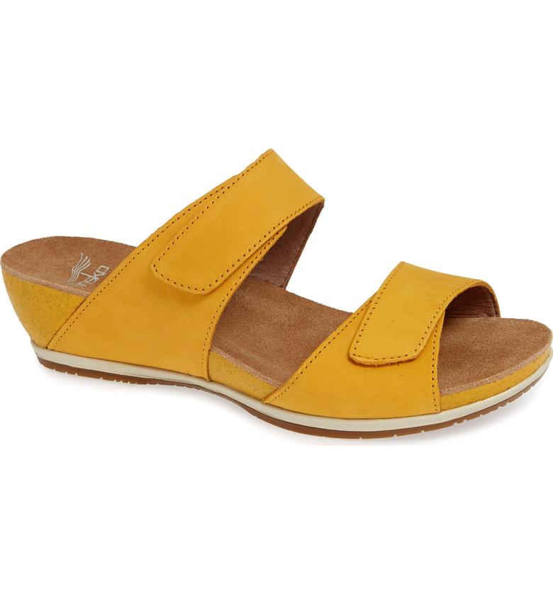 dansko women's vienna slide sandal