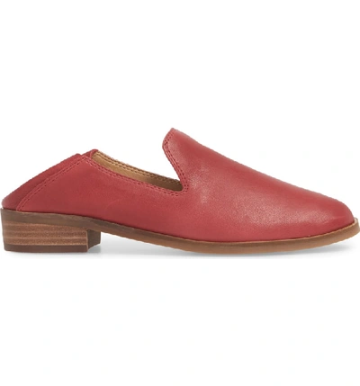 Shop Lucky Brand Cahill Flat In Biking Red Leather