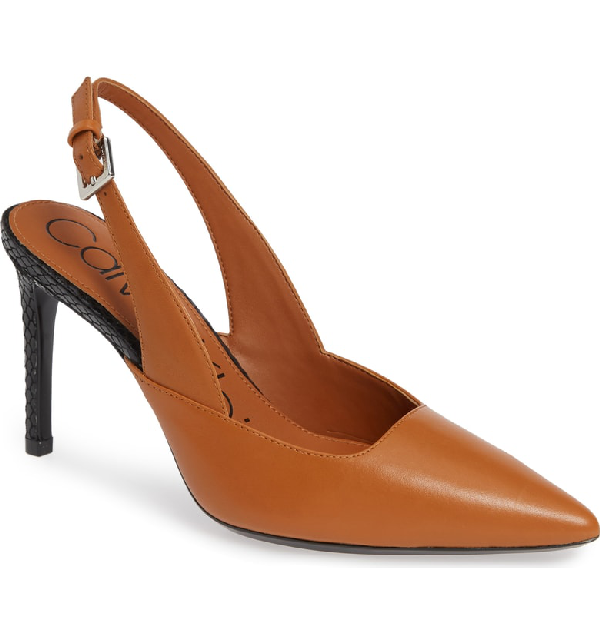 calvin klein rielle slingback