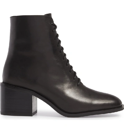 Shop Jeffrey Campbell Talcott 2 Bootie In Black Leather