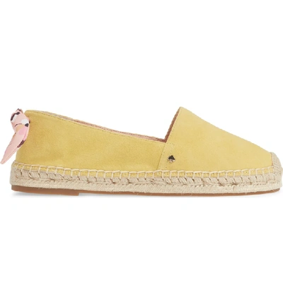 Shop Kate Spade Grayson Espadrille Flat In Roasted Maize