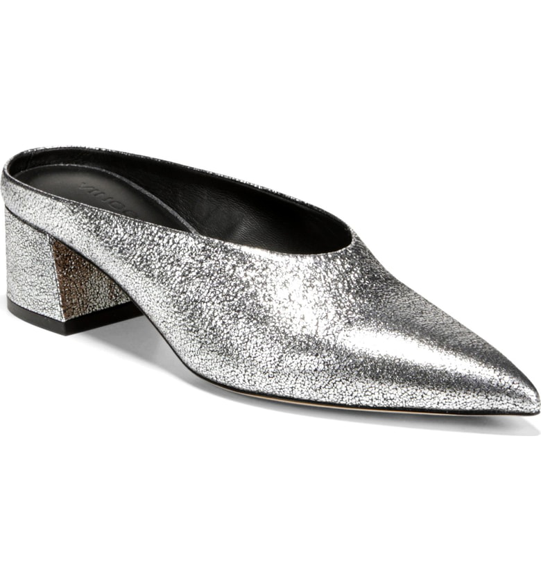 vince ralston pointy toe mule