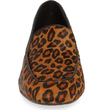 Shop Donald Pliner Heddy Genuine Calf Hair Loafer In Leopard Calfhair