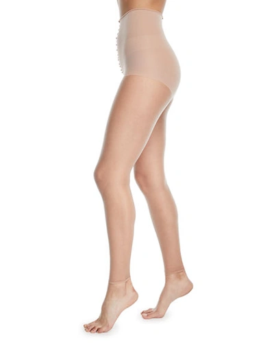 Shop Donna Karan Whisper Weight Footless Control Top Tights In Tone B02